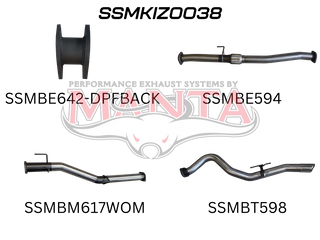 Isuzu D-Max 2021 ON 1.9L DPF BACK