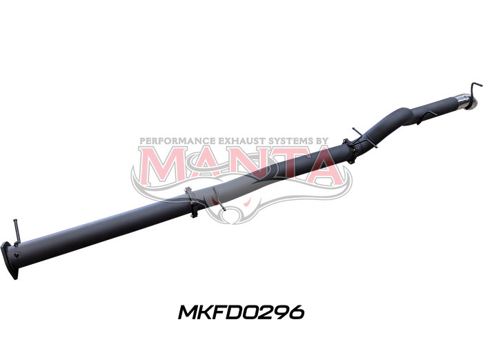 Ford Next Gen T6.2 Ranger V6 4in DPF Back Without Centre Muffler