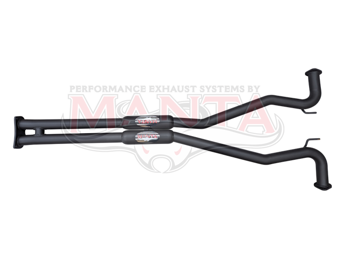 Holden Commodore VE-VF Sedan, Wagon V8 HSV & SS 2 1/2in Dual Centre Hot Dogs With Balance Pipe