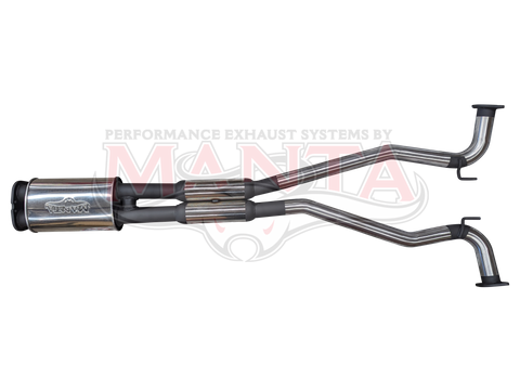 Holden Commodore VE-VF Sedan/Wagon V8 HSV & SS 2 1/2in Dual Centre With Hot Dogs + Centre Muffler