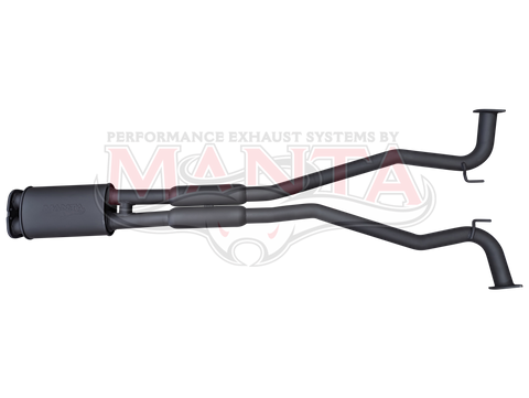 Holden Commodore VE VF Ute HSV Maloo Statesman V8 2 1/2in Dual Centre With Hot Dogs + Centre Muffler