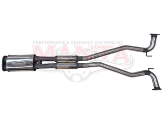 Holden Commodore VE-VF, SS Ute, Maloo, Statesman V8, 2 1/2in Dual Centre With Hot Dogs + Centre Muff