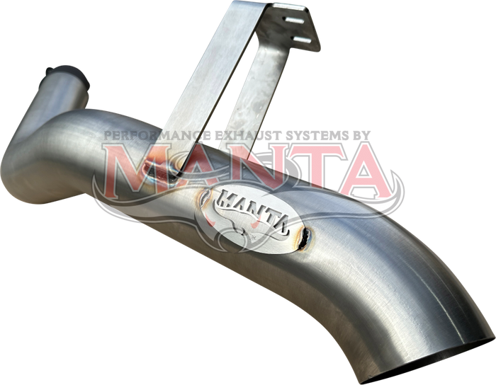 Toyota LandCruiser VDJ76 4.5L V8 4in Tail Pipe