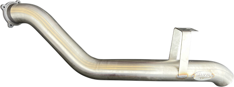 Toyota LandCruiser VDJ76 4.5L V8 4in Tail Pipe