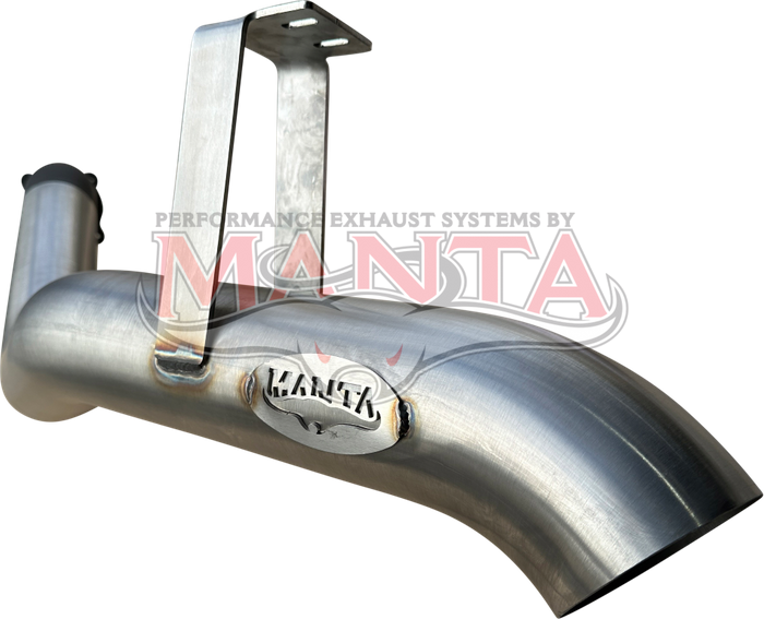 Toyota LandCruiser VDJ76 4.5L V8 4in Tail Pipe