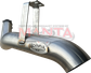Toyota LandCruiser VDJ76 4.5L V8 4in Tail Pipe