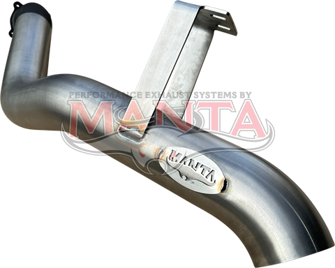 Toyota LandCruiser VDJ76 4.5L V8 4in Tail Pipe