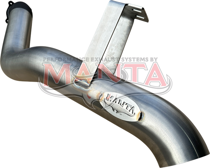 Toyota LandCruiser VDJ76 4.5L V8 4in Tail Pipe