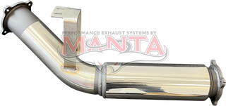 Toyota LandCruiser VDJ76 V8 4.5L, 4in Centre Muffler