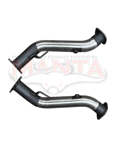 VE/VF V8 3in Race Pipes to Suit Manta Cat Back System