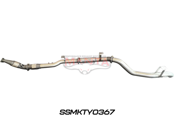 VDJ76 4.5L V8 (DPF) Wagon 4in Turbo Back with Cat & Muffler