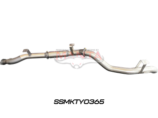 Toyota Landcruiser VDJ76 4.5L V8 Wagon 4in DPF Back with Muffler
