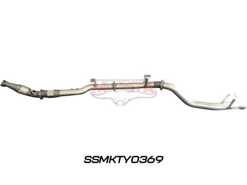 VDJ76 4.5L V8 (DPF) Wagon 4in Turbo Back with Cat & without Muffler