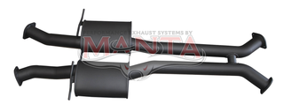 Holden Commodore VT - VZ Wagon-Ute 3in Dual Centre Muffler