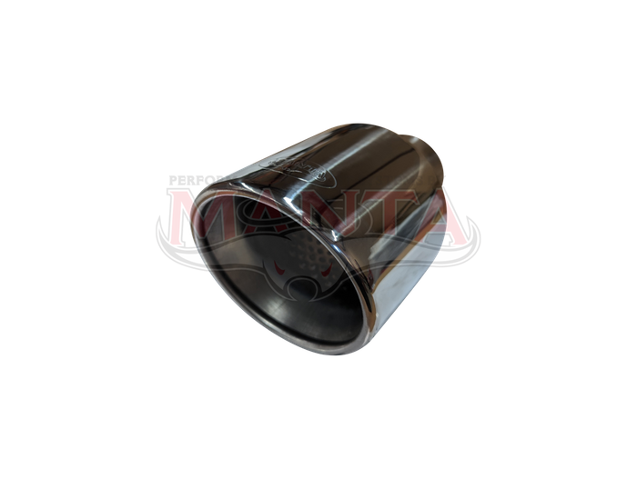 VE-VF Commodore + Camaro Exhaust Tip, 2in ID Inlet, 4in OD Angled Cut Outlet