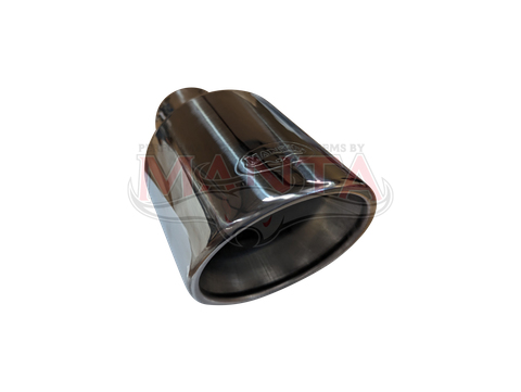 VE-VF Commodore + Camaro Exhaust Tip, 2in ID Inlet, 4in OD Angled Cut Outlet