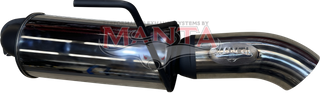 Toyota Landcruiser 300 Series V6 3in Rear Muffler With 4in Dump Tip