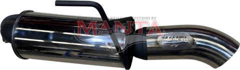 Toyota Landcruiser 300 Series V6 3in Rear Muffler With 4in Dump Tip