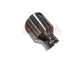 3in Inlet 5in Outlet  Angle Cut, Bolt On Stainless Steel Tip, 20 Degree