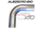 (Pack 10) 2 1/2in (63.5mm) 90deg Aluminised Mandrel Bend