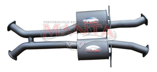 Holden Commodore VT - VZ Sedan 3in Dual Centre Muffler