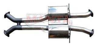 Holden Commodore VT - VZ Sedan 3in Dual Centre Mufflers