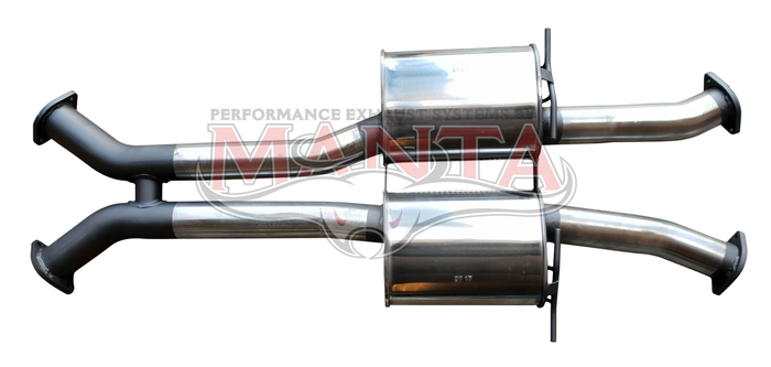 Holden Commodore VT - VZ Sedan 3in Dual Centre Mufflers