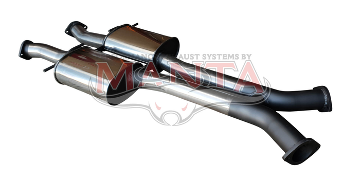 Holden Commodore VT - VZ Sedan 3in Dual Centre Mufflers