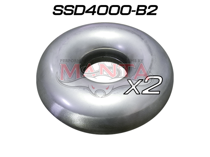 (Pack 2) 4in Stainless Steel DoNut