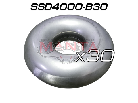 (Pack 30) 4in Stainless Steel DoNut