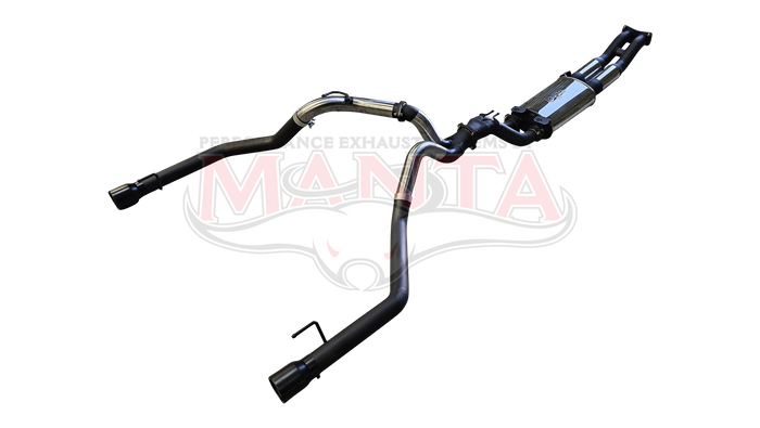 Ford Next Gen Ranger Raptor V6 Twin 3in Cat Back Exhaust with Bimodal Integration