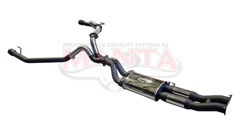 Ford Next Gen Ranger Raptor V6 Twin 3in Cat Back Exhaust with Bimodal Integration