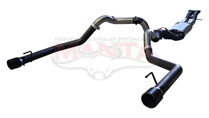Ford Next Gen Ranger Raptor V6 Twin 3in Cat Back Exhaust with Bimodal Integration