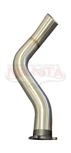 LandCruiser VDJ200 Wagon 4in Tailpipe, Front A Section