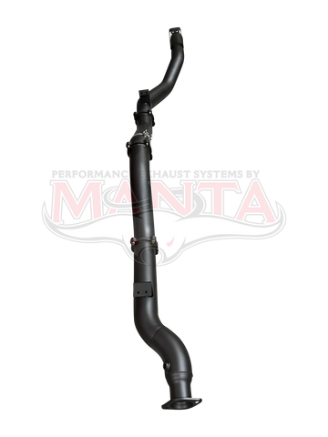 Toyota Landcruiser VDJ79 V8 4.5L TD, Ute 2016 To Current, 4in Single DPF Back Without Muffler