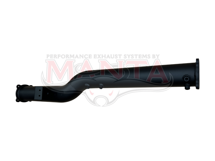 Toyota LandCruiser VDJ76/VDJ79 V8 4.5L TD, 4in Engine Pipe Without Cat, Incl DPF Sensor Ports