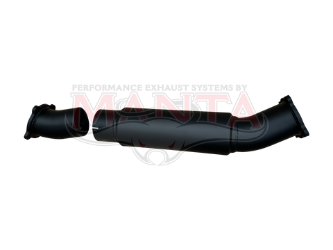 Toyota LandCruiser VDJ78/79 V8 4.5L TD, 4in Centre Muffler