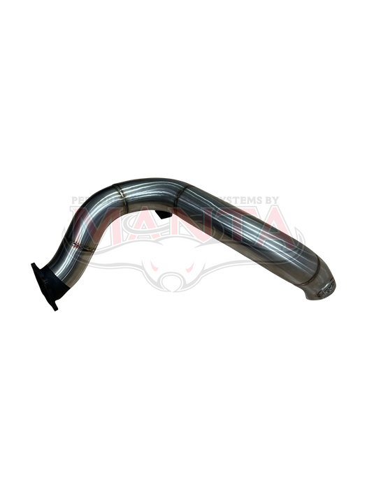 Toyota Landcruiser VDJ79 V8 4.5L TD Dual Cab Only, 4in Side Exit Tail Pipe