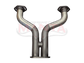 BA BF FG V8 2 1/2in Dual Y-Pipe With H-Pipe