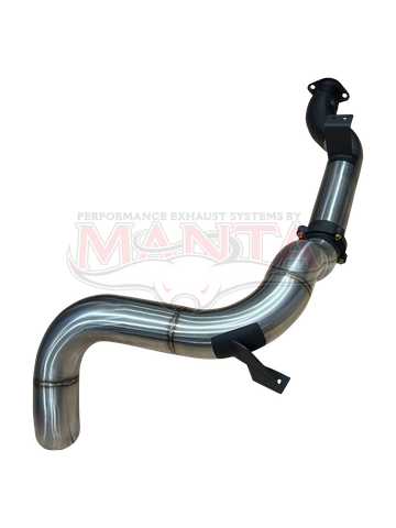 Landcruiser VDJ79 V8 4.5L TD, Dual Cab Ute 2016 To Current, DPF Back, 4in Single Side Exit Without M