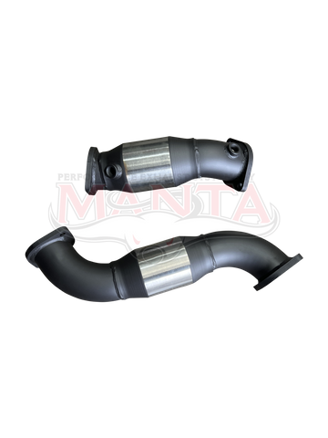 Ford Raptor 3.0L Twin Turbo V6, 3in Dual Dump Pipes Incl Hi-flow Cats