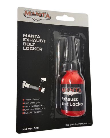 MANTA Bolt Locker 6671 High Strength Thread Lock Red 5ml