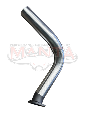 Toyota GDJ251R Prado, 2.8L TD 2024 on, 3in Rear Over Axle Connection Pipe