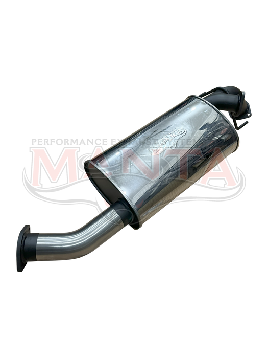 Nissan Patrol Warrior Y62 5.6L V8 3in Centre Muffler Incl Bi-Modal Integration