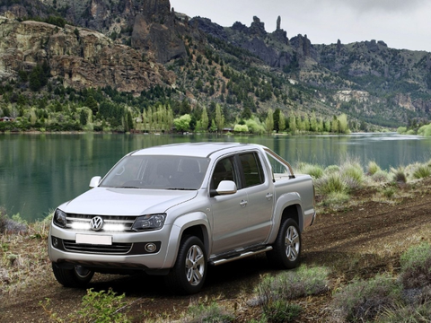 VW Amarok (2010+) - Grille Mount Kit 2x Triple-R 750 Elite