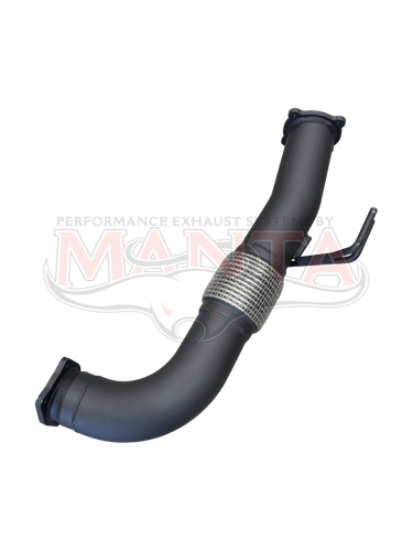 Silverado 2500 HD LTZ, 6.6L TD V8, 2020-2025, 4in Front Engine Pipe Incl Flex