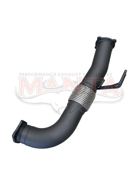 Silverado 2500 HD LTZ, 6.6L TD V8, 2020-2025, 4in Front Engine Pipe Incl Flex