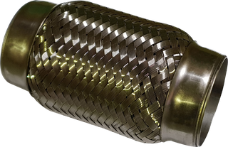 2 1/2in ID x 152mm (6in) Stainless Steel Flex Bellow Double Braided