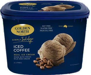 Ice Cream 2Lt TUB Iced Coffee "GNorth"