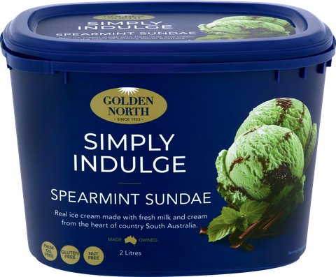 Ice Cream 2Lt TUB Spearmint SundaeGNorth